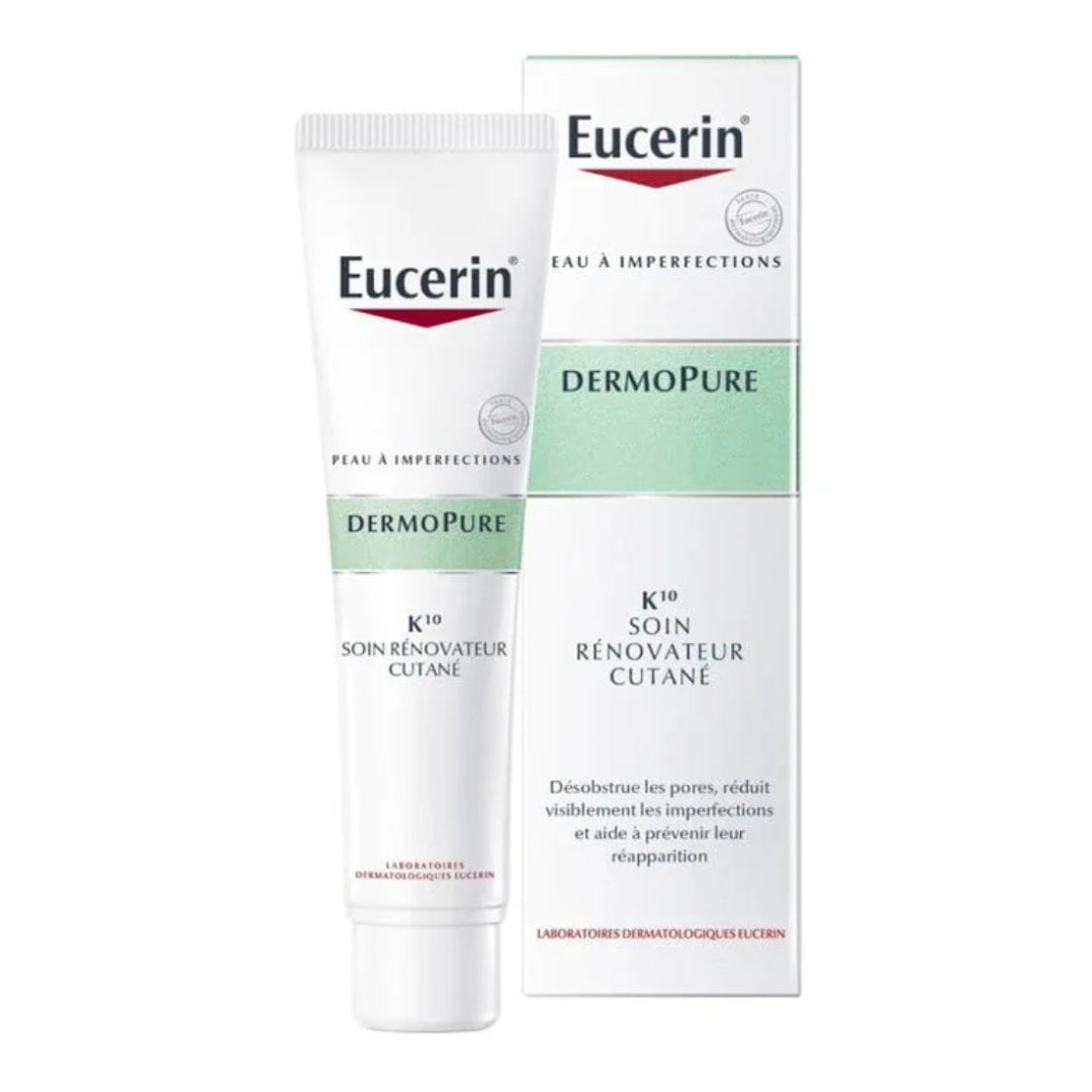 Eucerin k10 Soin Rénovateur Cutané Dermopure - 40ml