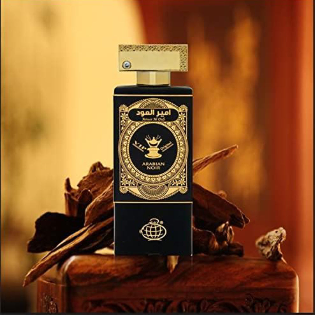 Fragrance World – AMEER AL OUD ARABIAN NOIR Eau De Parfum Unisexe – 100ml