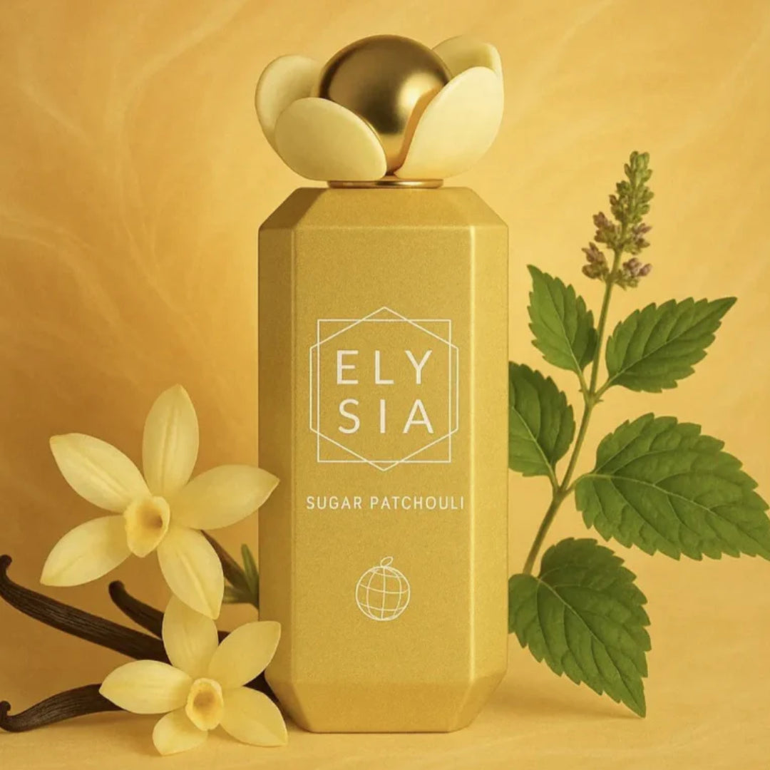 Fragrance World – ELYSIA SUGAR PATCHOULI Eau De Parfum Unisexe – 100ml