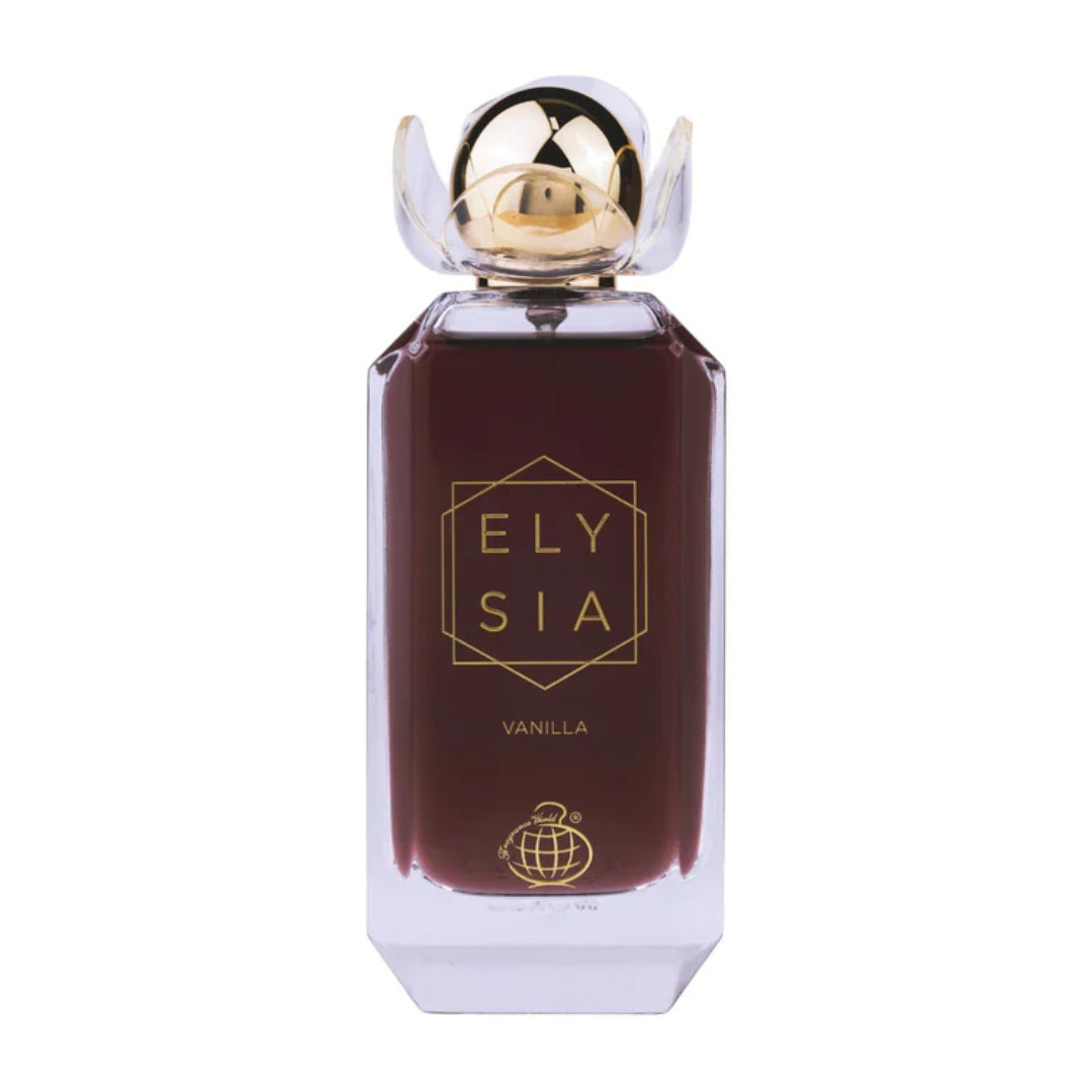 Fragrance World – ELYSIA VANILLA Eau De Parfum Unisexe – 100ml