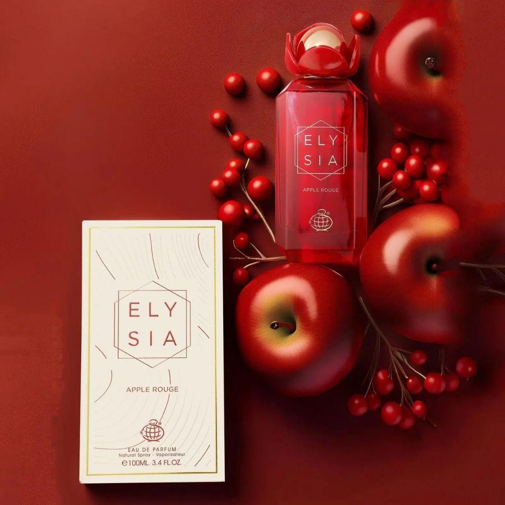 Fragrance World – ELYSIA APPLE ROUGE Eau De Parfum Pour Femmes – 100ml