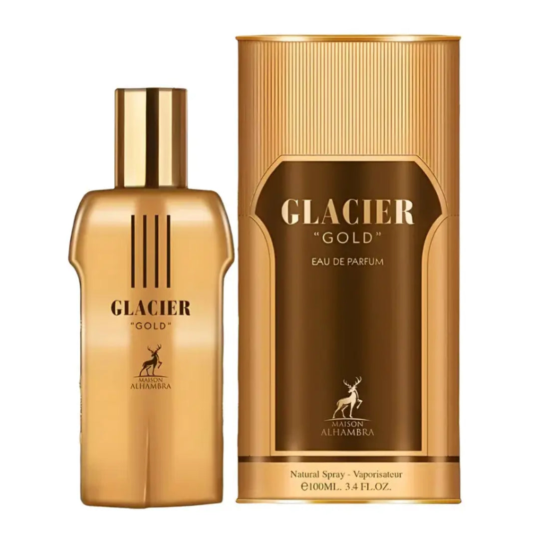 GLACIER GOLD EAU DE PARFUM Pour Homme - MAISON ALHAMBRA 100ml