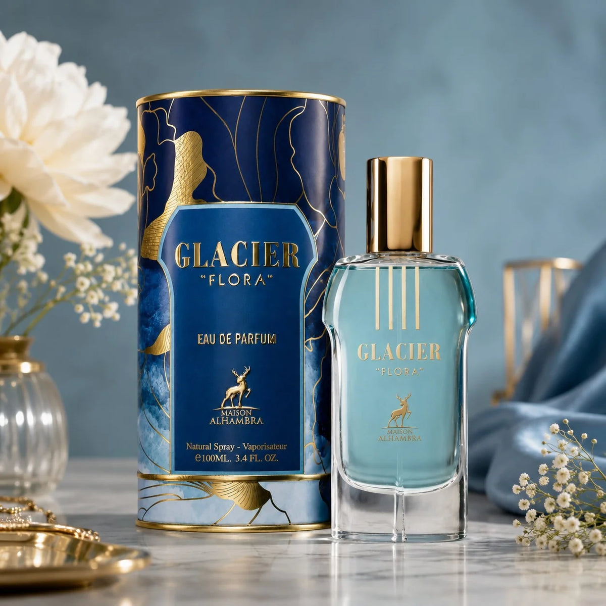 Glacier Flora Eau de Parfum Maison Alhambra Unisexe - 100ml
