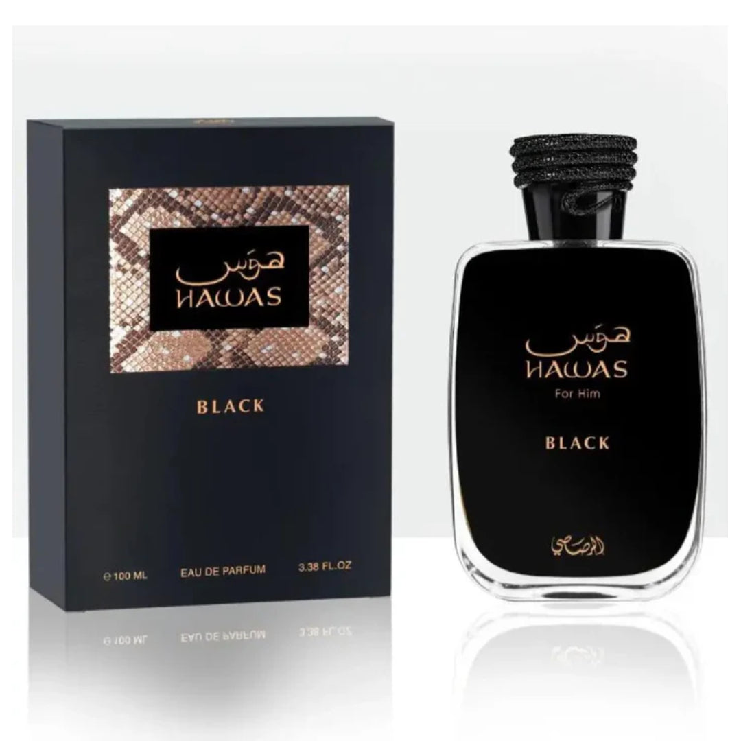 HAWAS BLACK Eau de Parfum RASASI Pour Homme - 100ml
