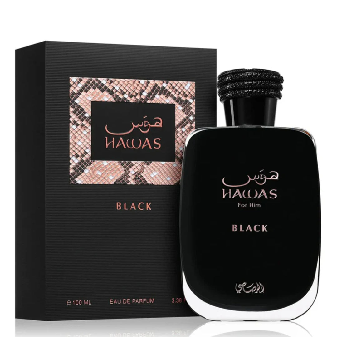 HAWAS BLACK Eau de Parfum RASASI Pour Homme - 100ml