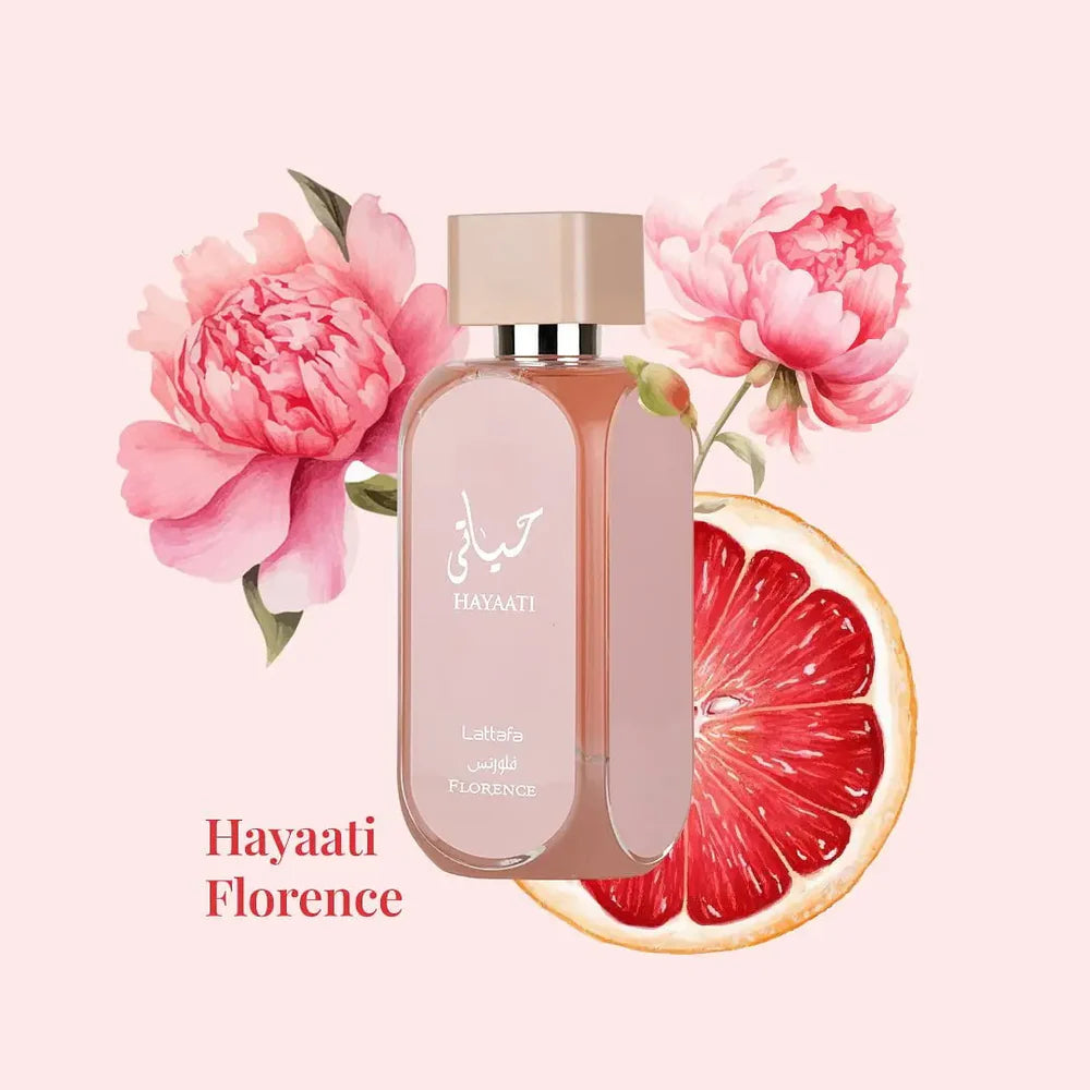 LATTAFA - HAYAATI FLORENCE EAU DE PARFUM Pour Femmes - 100ml