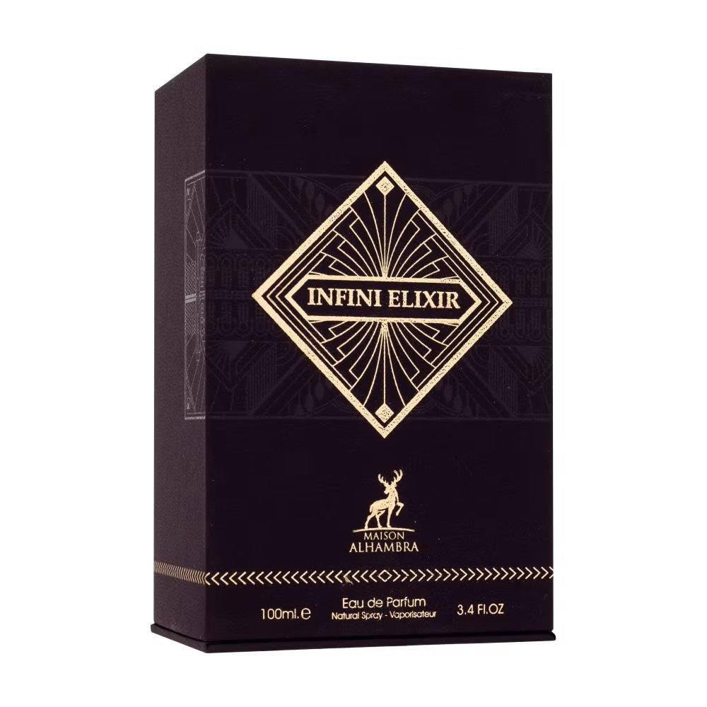 INFINI ELIXIR DE MAISON ALHAMBRA Eau De Parfum Pour Femmes et Hommes - 100ml