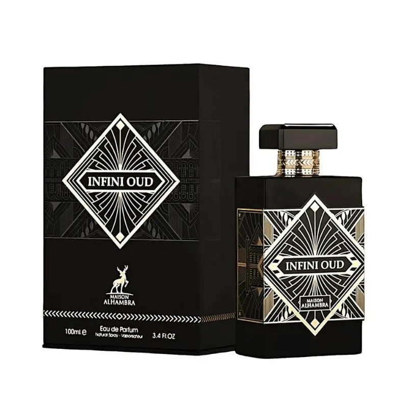 INFINI OUD DE MAISON ALHAMBRA Eau De Parfum Pour Femmes et Hommes - 100ml