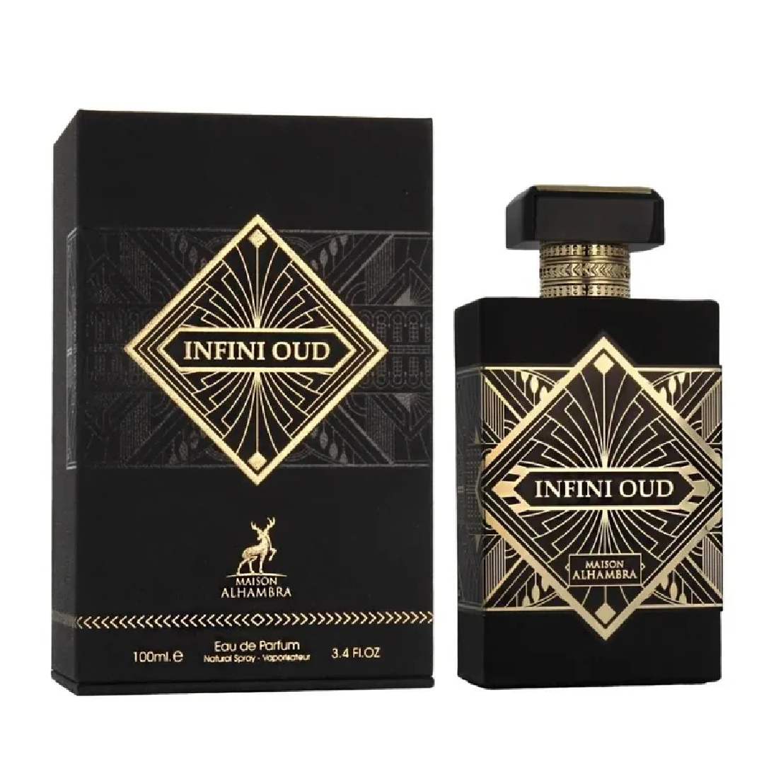 INFINI OUD DE MAISON ALHAMBRA Eau De Parfum Pour Femmes et Hommes - 100ml