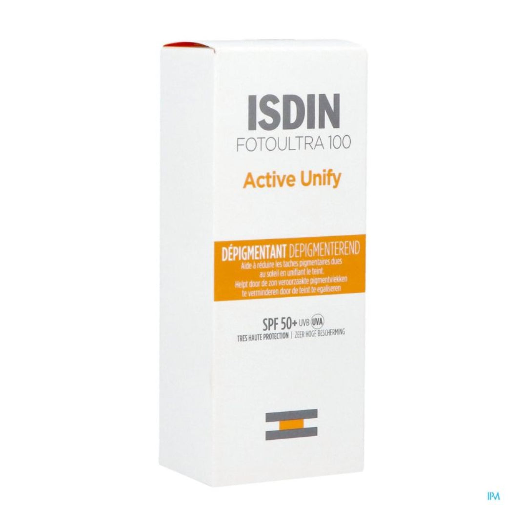 ISDIN FotoUltra 100 Active Unify Dépigmentant Spf50+ | 50 ML