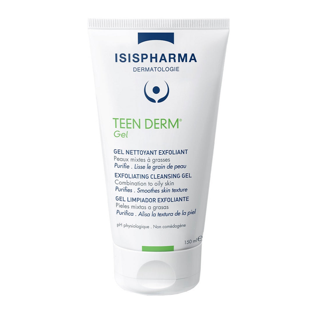 ISISPHARMA TEEN DERM GEL NETTOYANT EXFOLIANT – 150ml