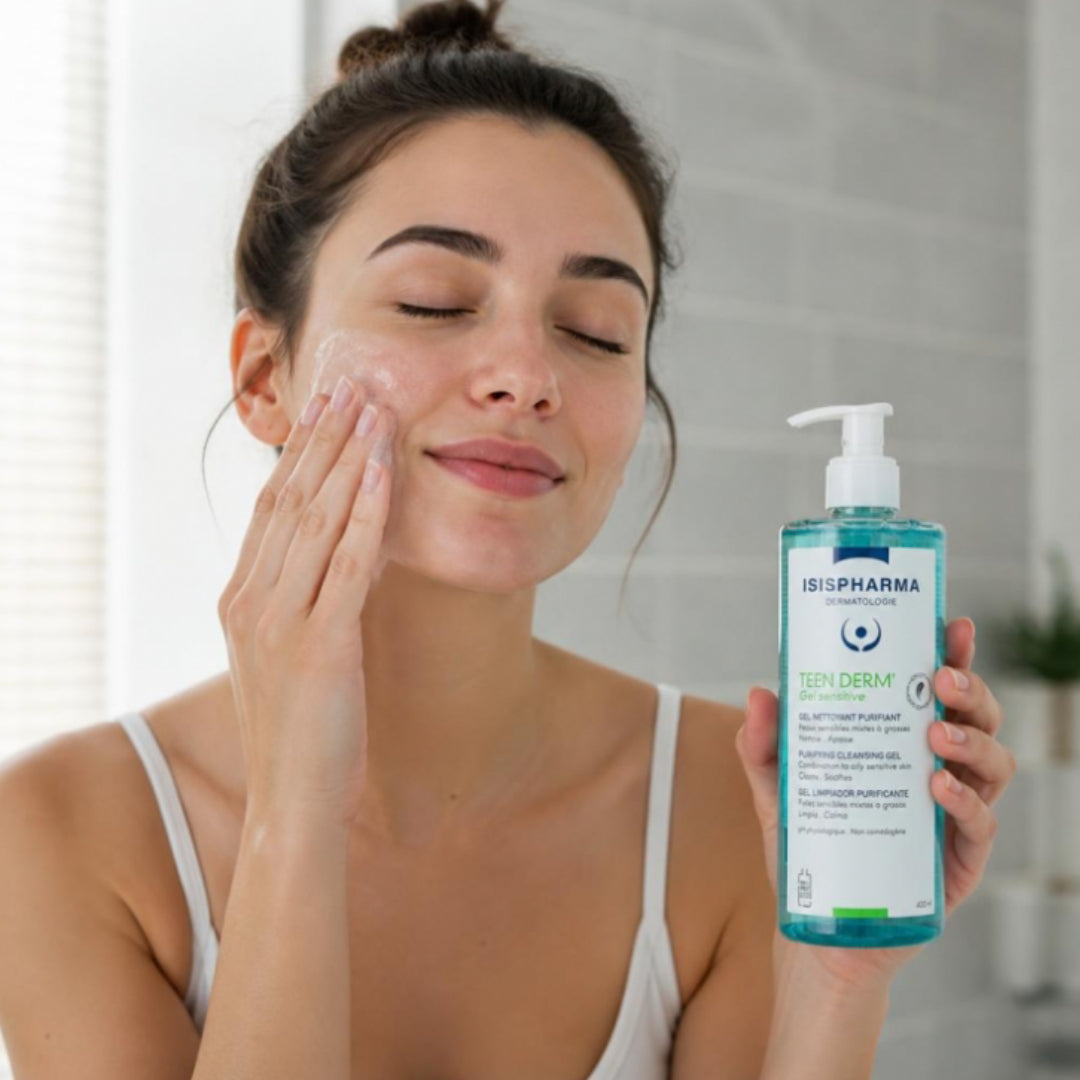 ISISPHARMA Teen Derm Sensitive Gel Nettoyant Purifiant