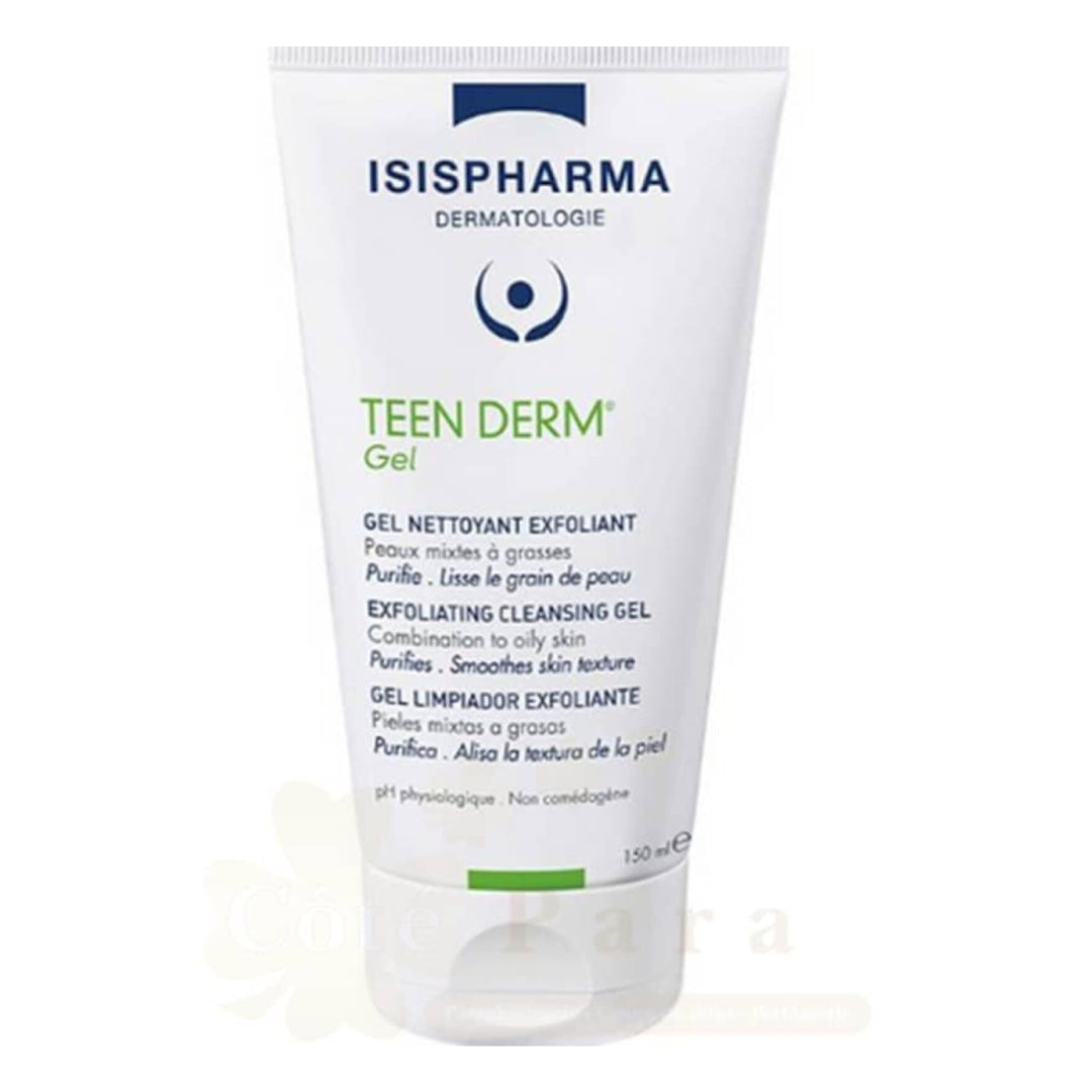 ISISPHARMA TEEN DERM GEL NETTOYANT EXFOLIANT – 150ml