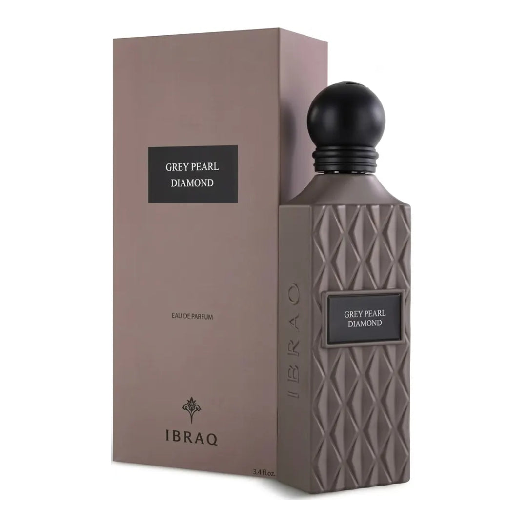 Ibraq Grey Pearl Diamond Perfume, Unisex Perfume, Edp, 150 ML