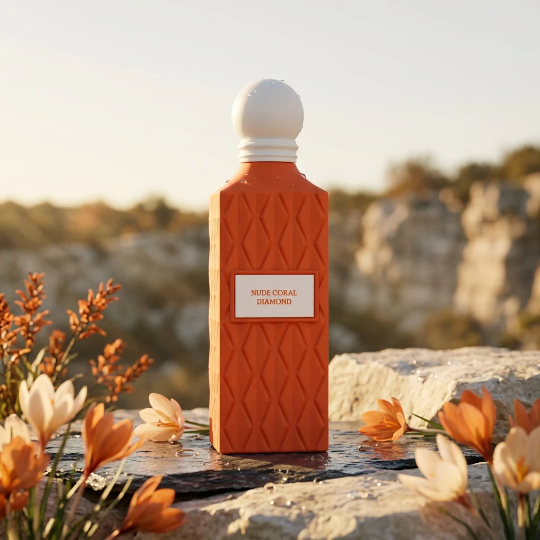 Ibraq Nude Coral Diamond, parfum unisexe, eau de parfum, 150 ML