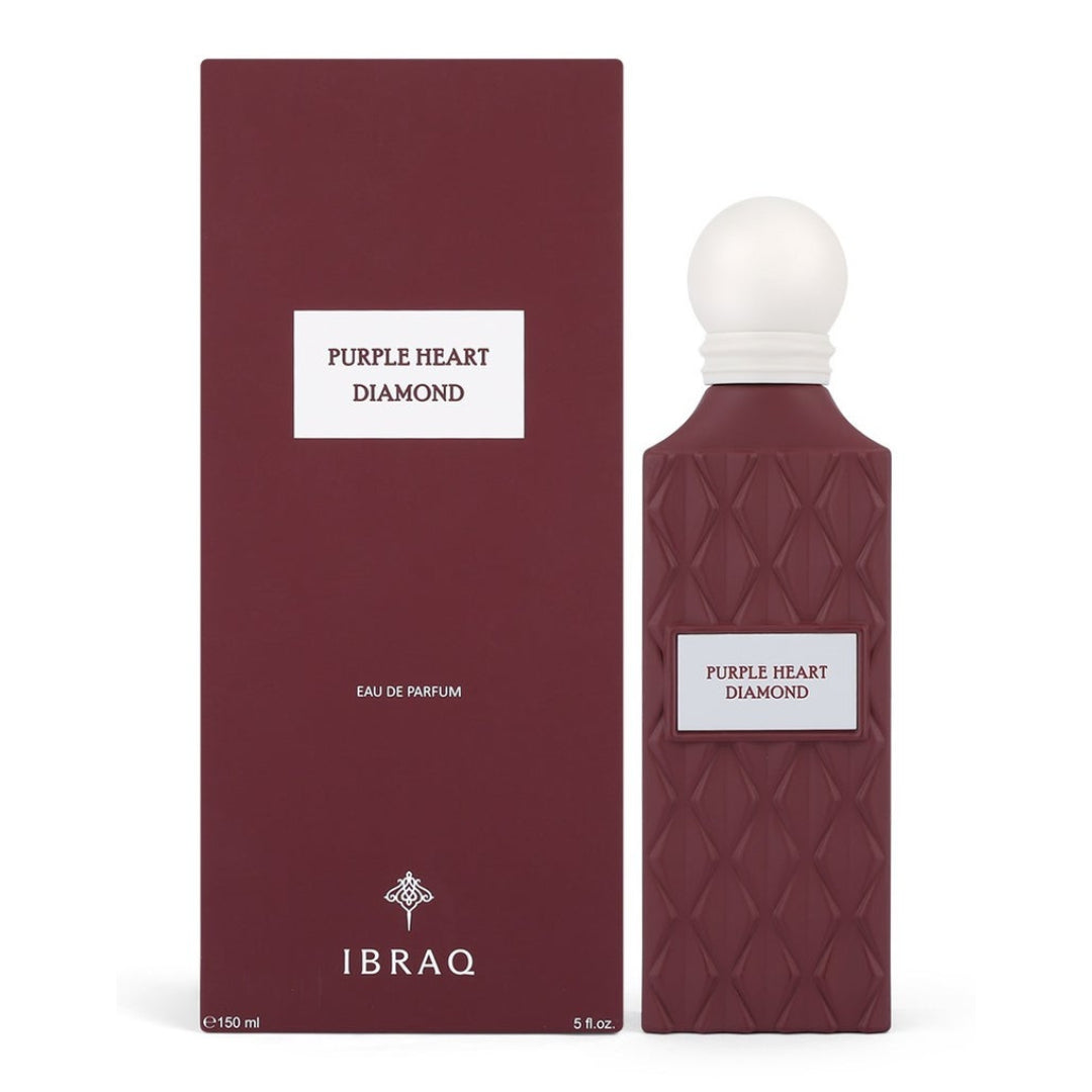 Ibraq Purple Heart Diamond Perfume, Unisex Perfume, Edp, 150 ML