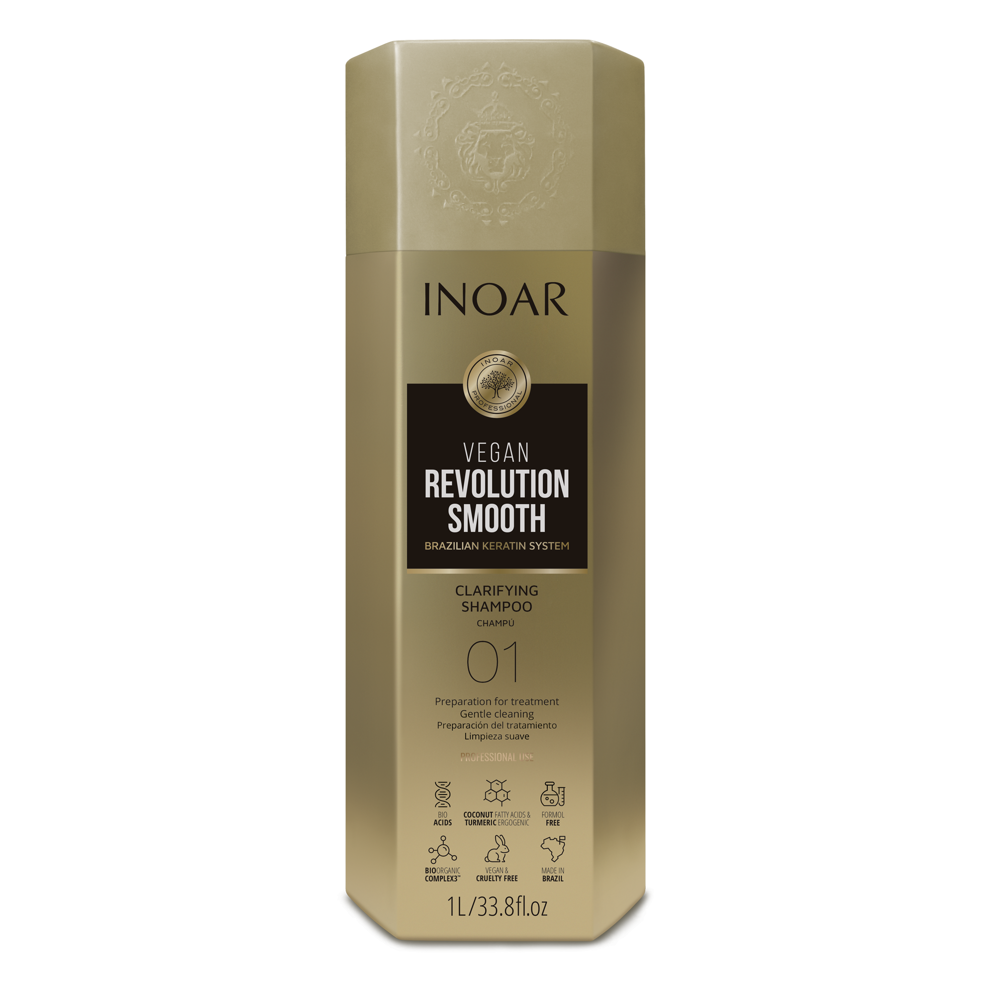 INOAR VEGAN REVOLUTION SMOOTH 1L