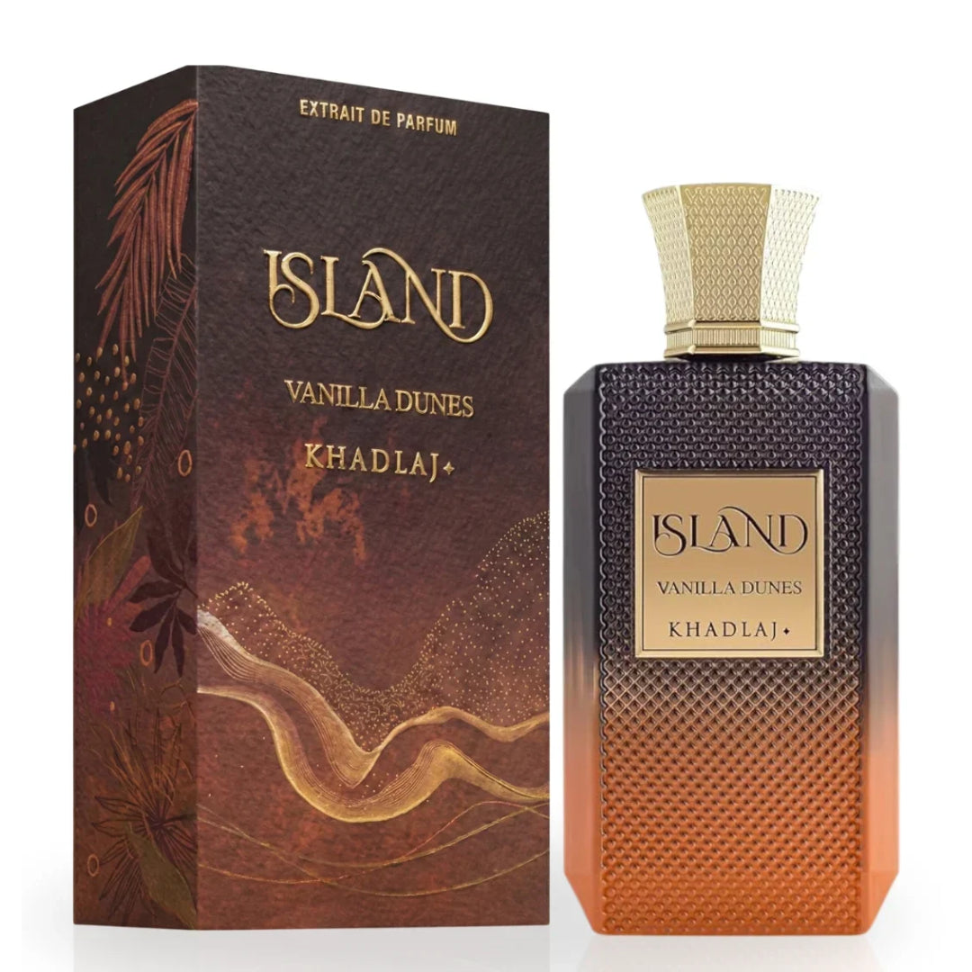 Island Vanilla Dunes Extrait de Parfum Khadlaj Unisexe - 100ml