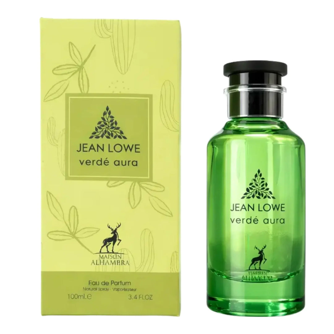 JEAN LOWE Verdé Aura Eau De Parfum Unisexe  - 100ml