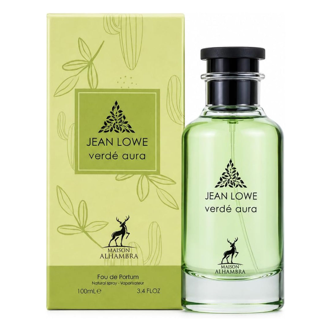 JEAN LOWE Verdé Aura Eau De Parfum Unisexe  - 100ml