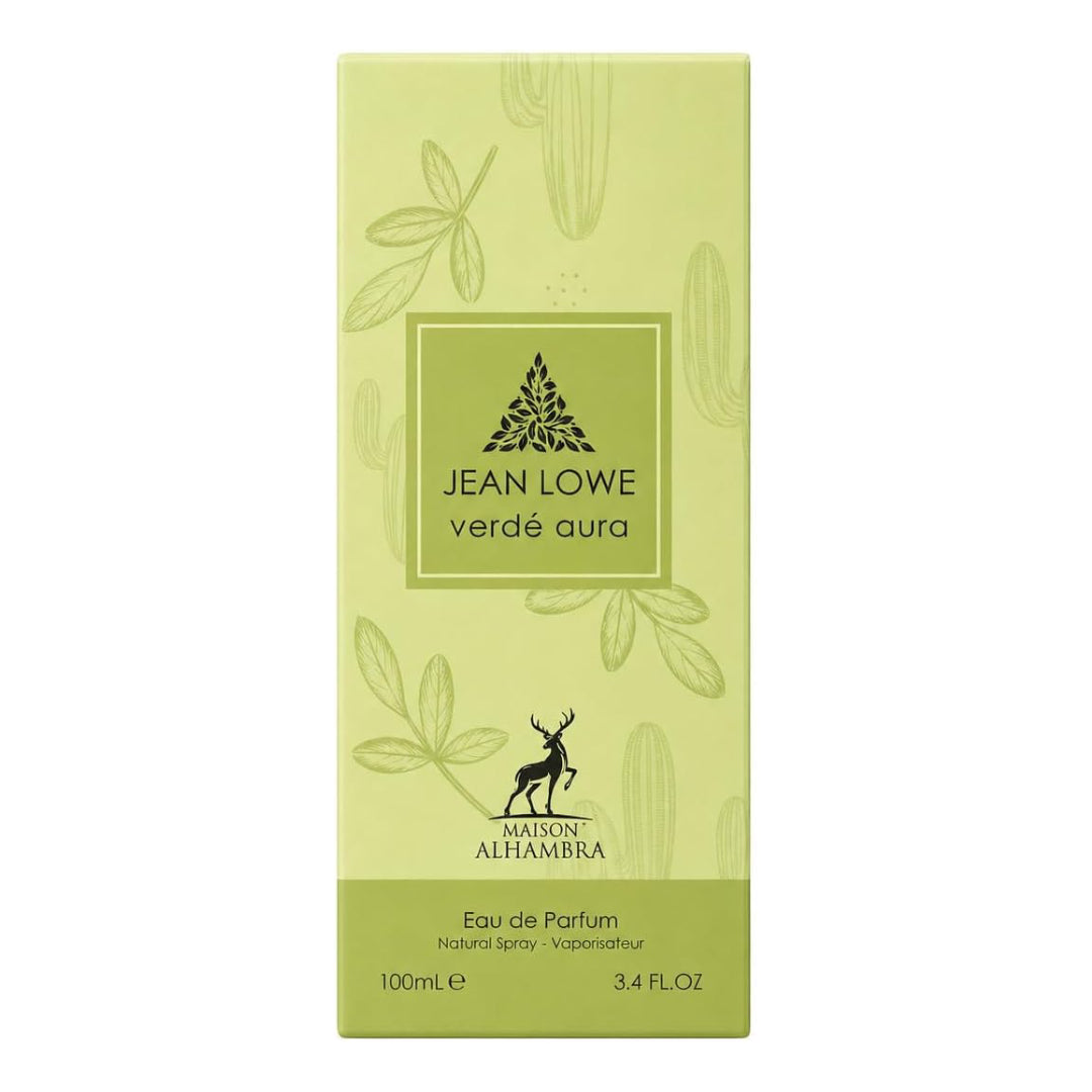 JEAN LOWE Verdé Aura Eau De Parfum Unisexe  - 100ml