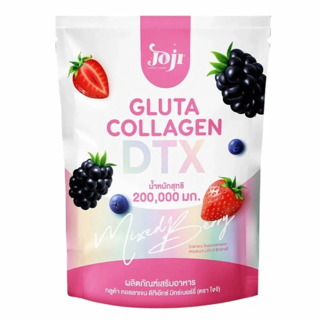 JOJI Gluta Collagen DTX – Saveur Fruits Rouges (10 sachets x 20g)