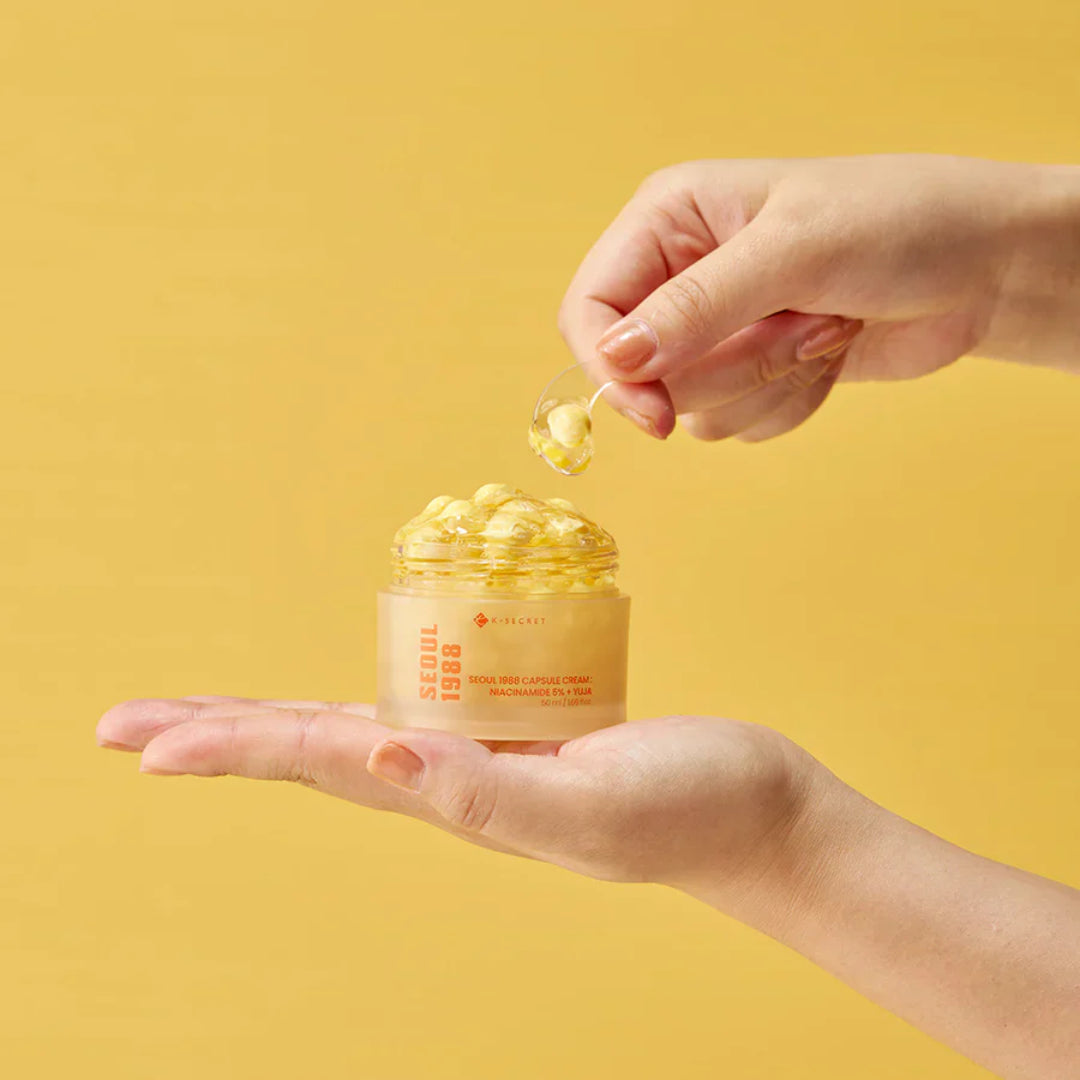 K-Secret Seoul 1988 Capsule Cream Niacinamide 5% + Yuja - 50ml