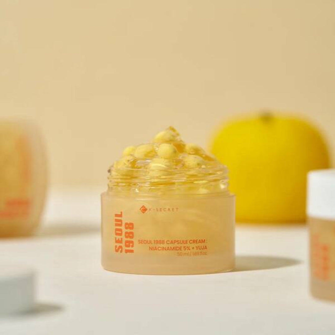 K-Secret Seoul 1988 Capsule Cream Niacinamide 5% + Yuja - 50ml
