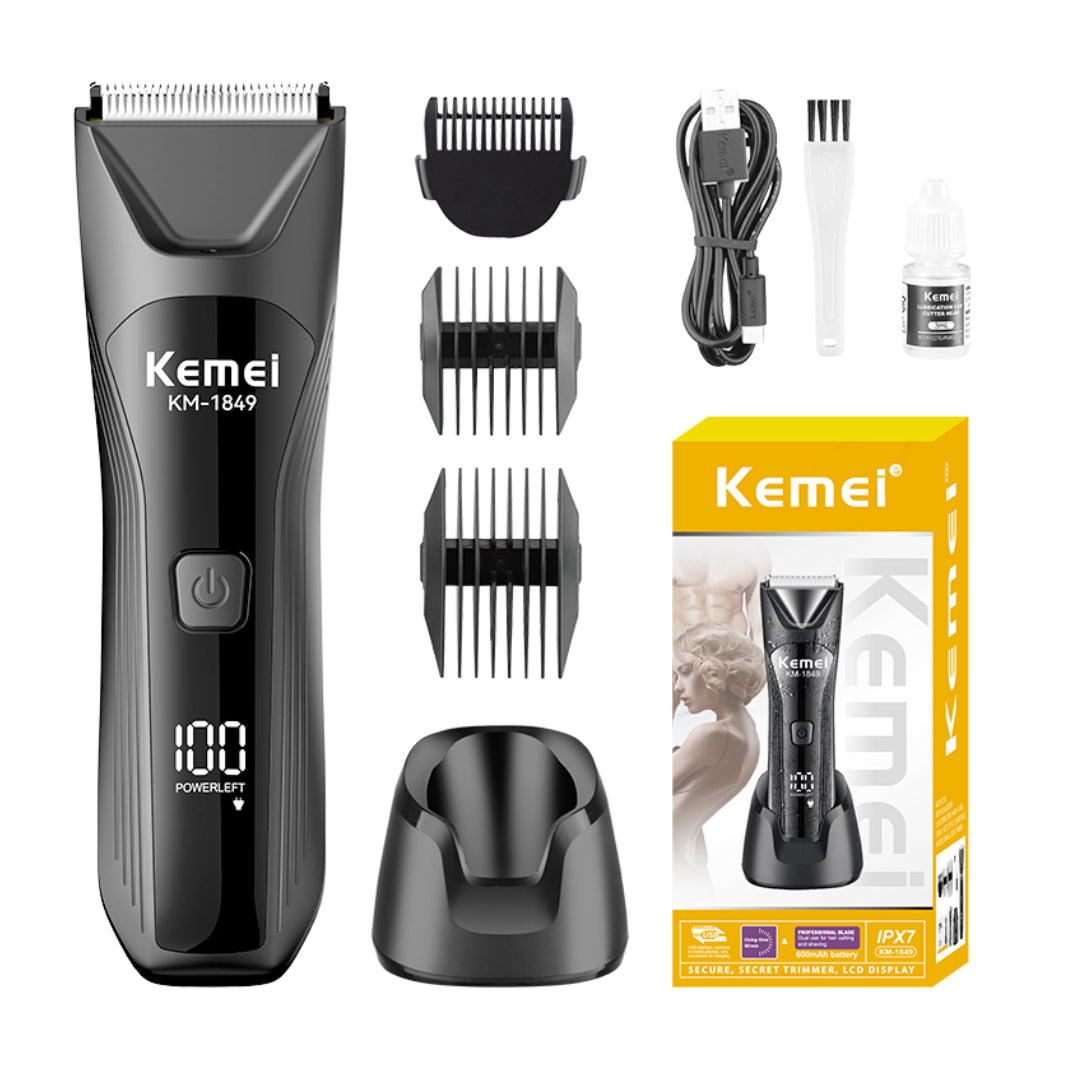KEMEI Km-1849 600 mAh, respectueuse de la peau, pour le corps entier et le maillot