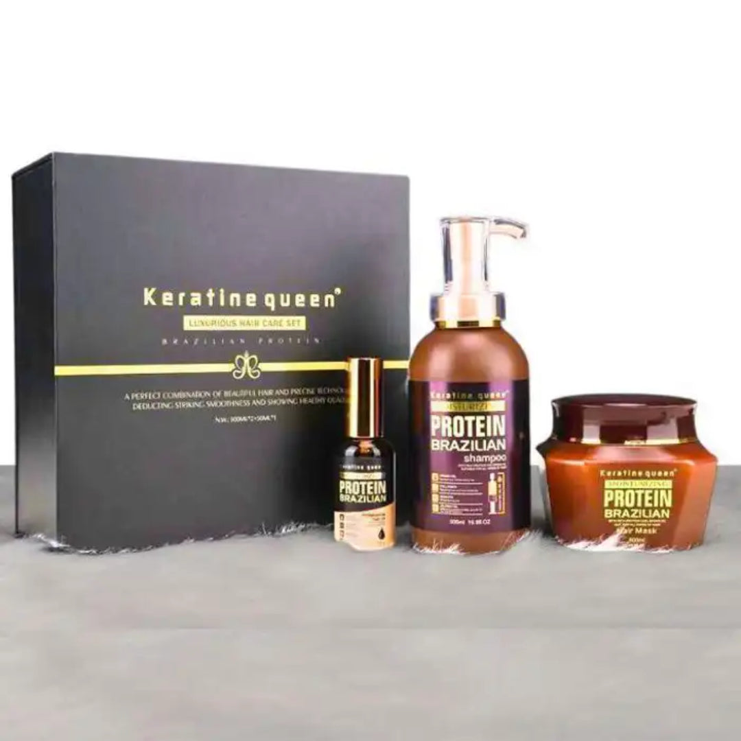 KERATINE QUEEN PACK Shampoo + Mask + Serum