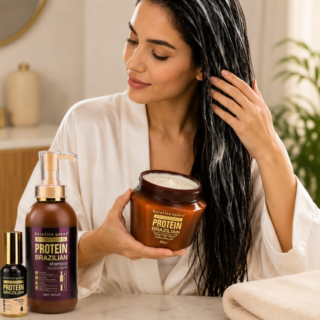 KERATINE QUEEN PACK Shampoing + Mask + Serum