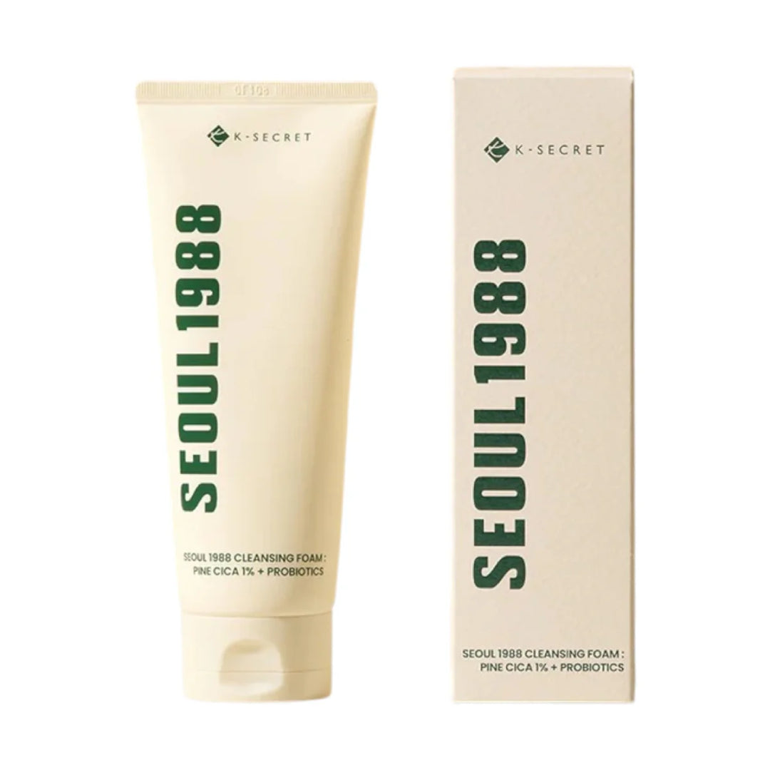 KSECRET – SEOUL 1988 ( Mousse Nettoyante + Crème pour les yeux enrichie de 4 % + Sérum anti-âge combine 2%)
