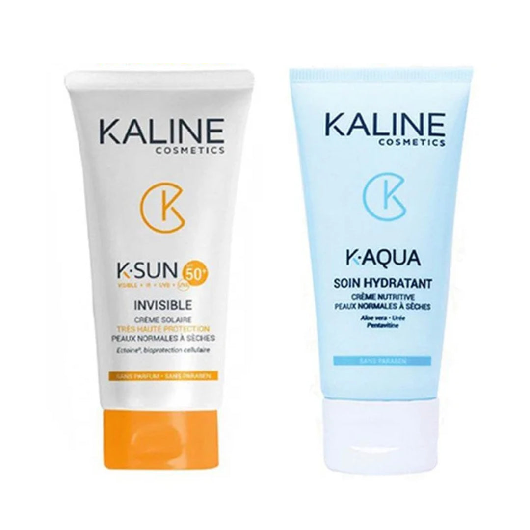 Kaline K-Sun SPF50+ Invisible Fluid Cream – Protection Solaire Efficace + Cold Cream Offerte
