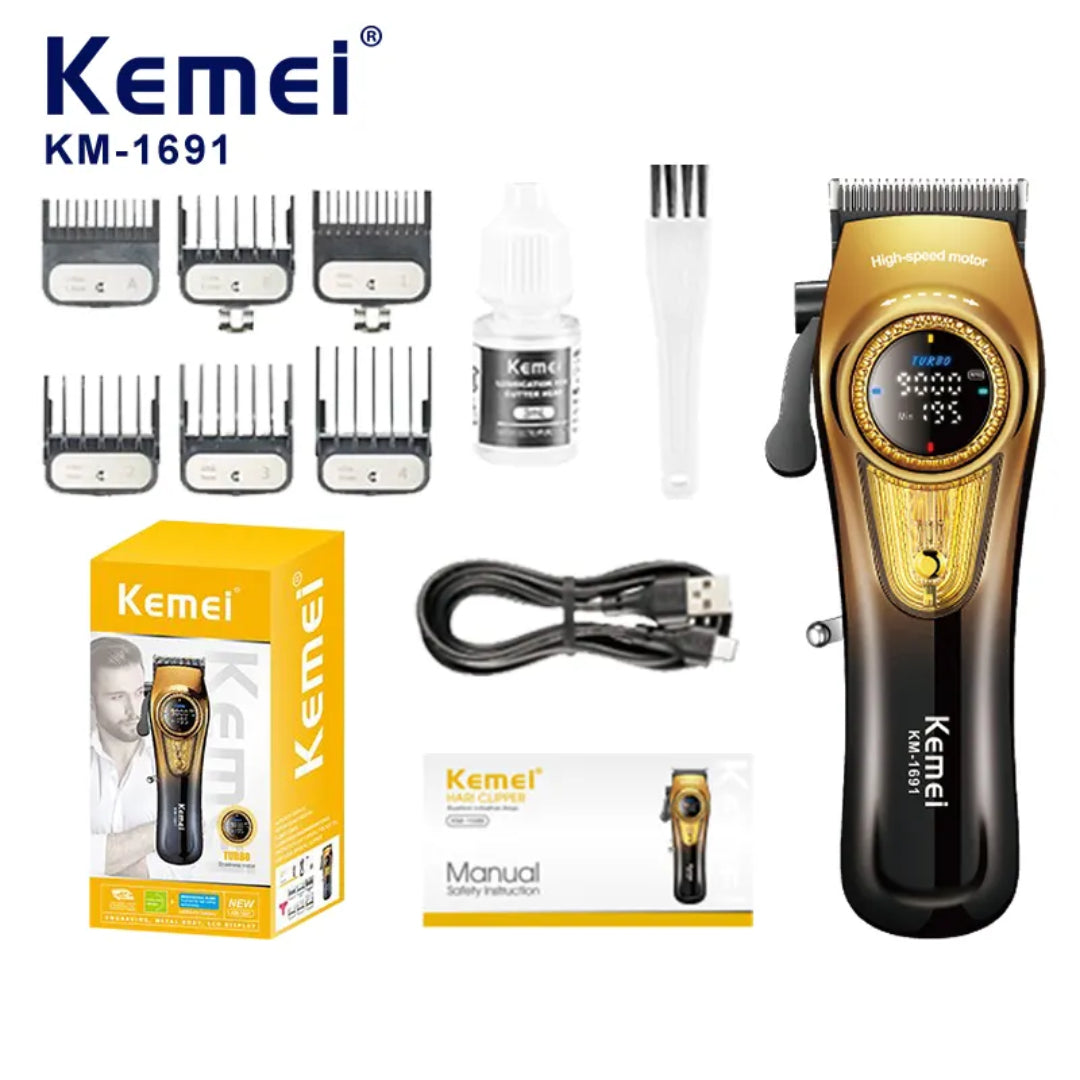 Kemei KM-1691 Tondeuse à cheveux professionnelle