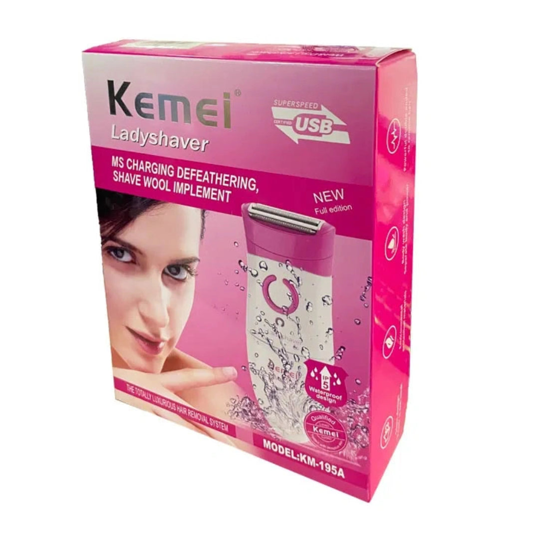 Kemei KM-195A Rasoir rechargeable