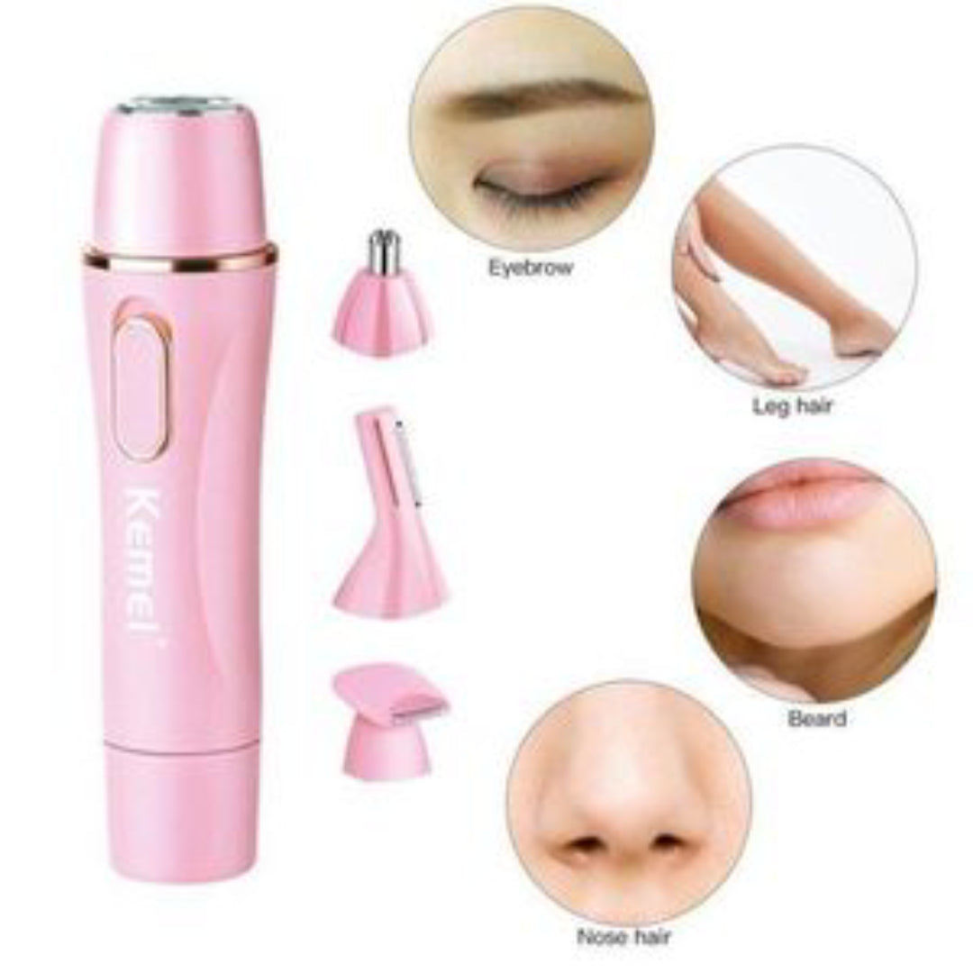 Kemei KM-2715 rasoir électrique Multifonction 4 en 1 tondeuse rechargeable