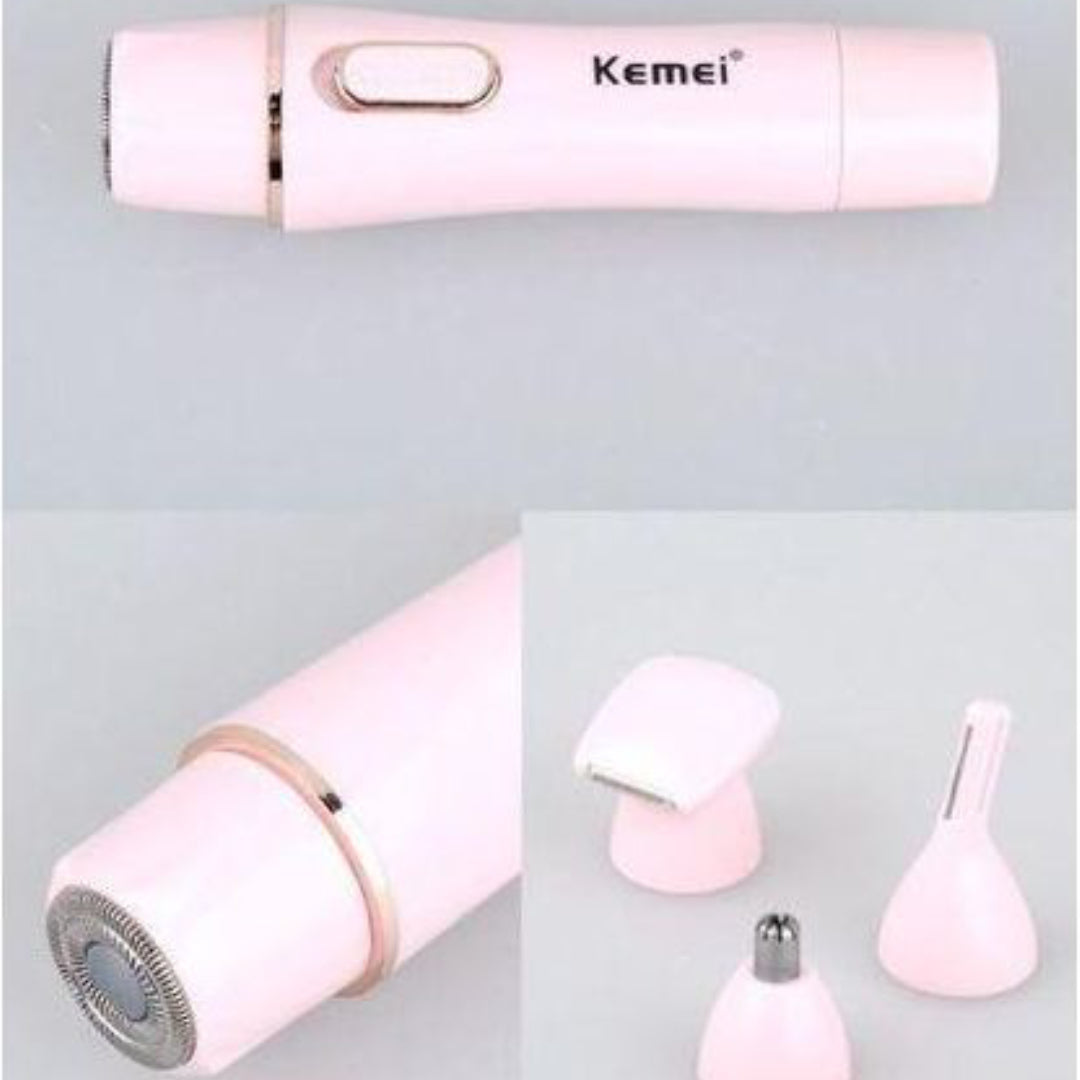 Kemei KM-2715 rasoir électrique Multifonction 4 en 1 tondeuse rechargeable