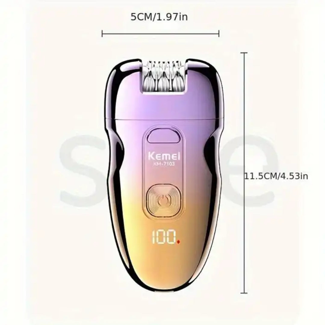 Kemei KM-7103 Épilateur 3 en 1 – Épilation douce du visage, des jambes et du maillot