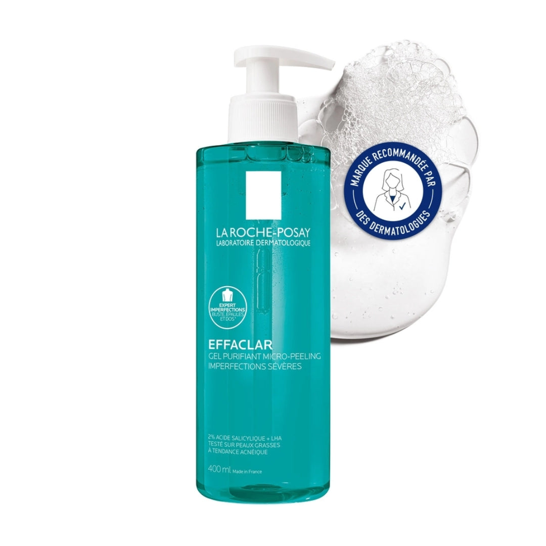 LA ROCHE-POSAY Effaclar Gel Purifiant Micro-Peeling - 400ML