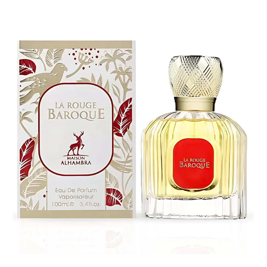 LA ROUGE BAROQUE DE MAISON ALHAMBRA - Eau de Parfum Unisexe - 100ml