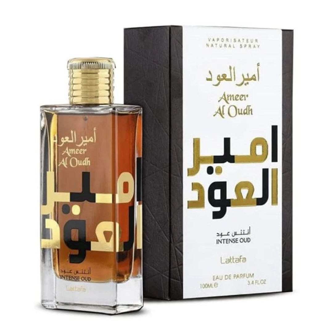 LATTAFA – Ameer Al Oudh INTENSE OUD Eau de Parfum Unisexe – 100 ml