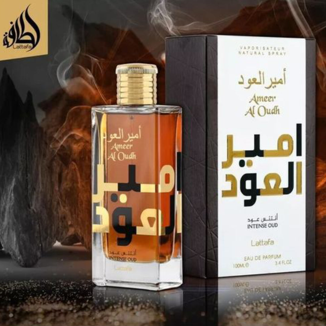 LATTAFA – Ameer Al Oudh INTENSE OUD Eau de Parfum Unisexe – 100 ml