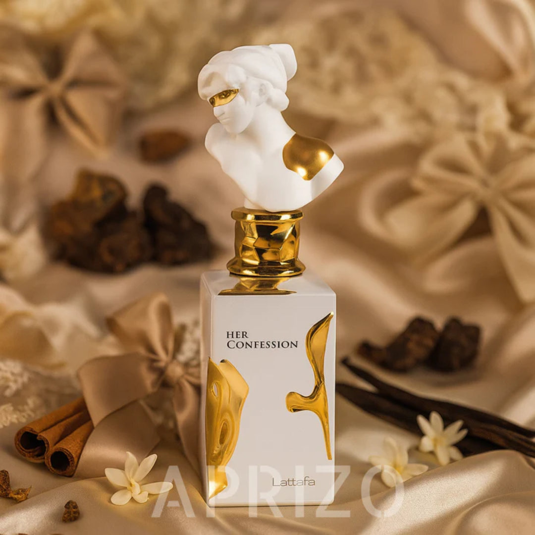 LATTAFA – HER CONFESSION BLANC Eau de Parfum Pour Femme – 100 ml