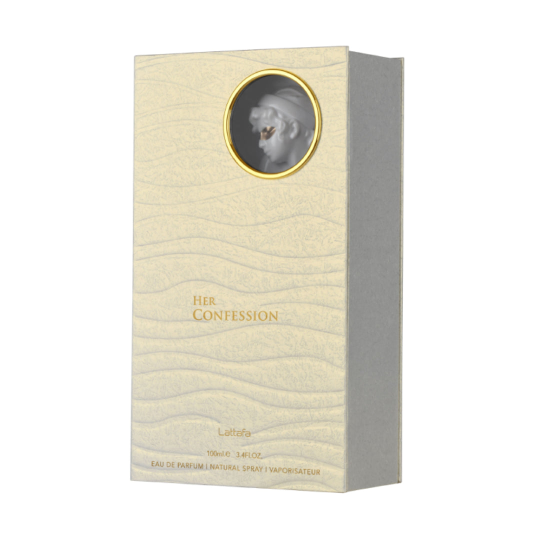 LATTAFA – HER CONFESSION BLANC Eau de Parfum Pour Femme – 100 ml