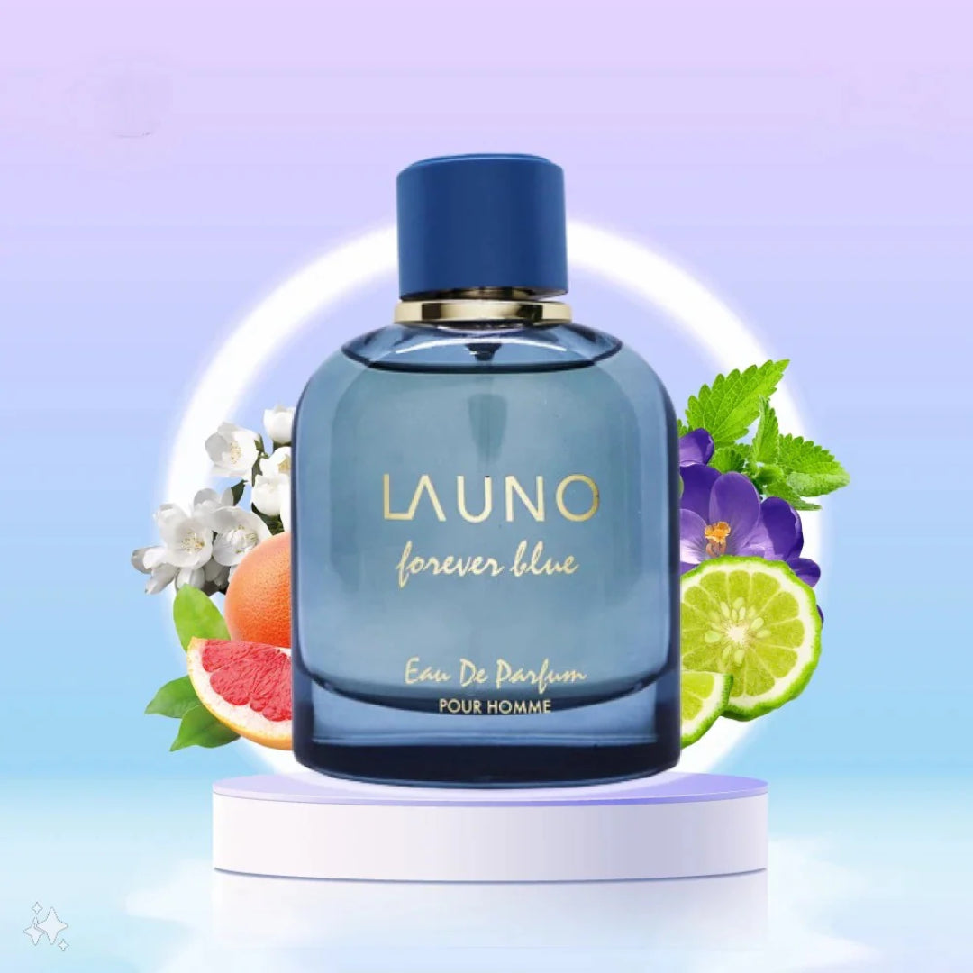 LA UNO Forever Blue Eau De Parfum Fragrance World Pour Homme – 100ml