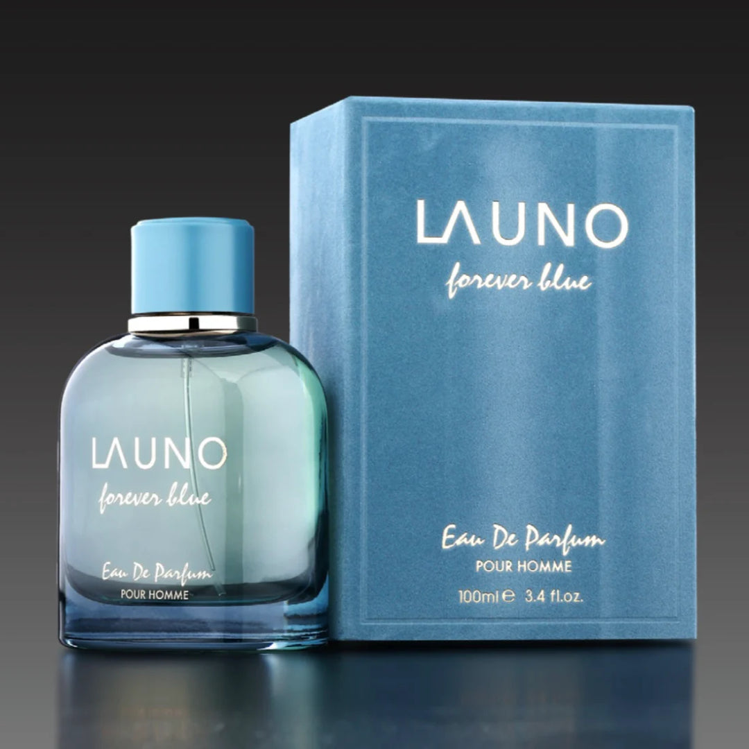 LA UNO Forever Blue Eau De Parfum Fragrance World Pour Homme – 100ml