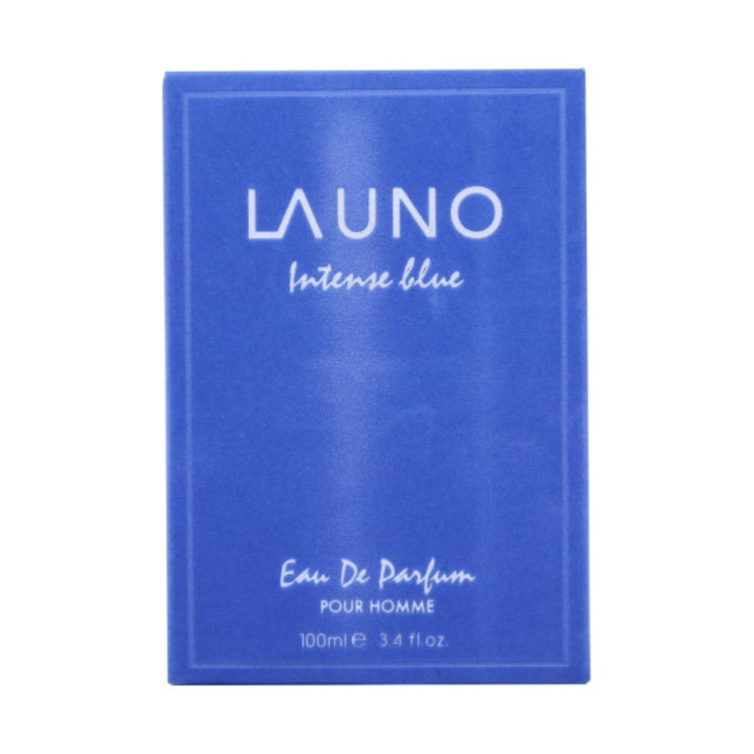 LA UNO Intense Blue Eau De Parfum Fragrance World Pour Homme – 100ml