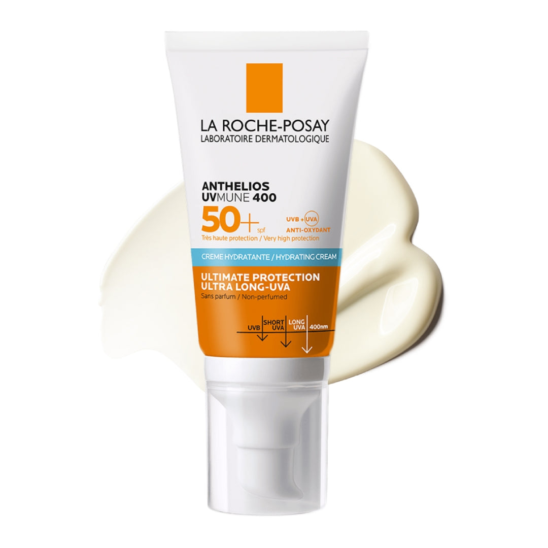La Roche-Posay ANTHELIOS UVMune 400 Crème Solaire Teintée peaux sensibles normales à sèches | 50ml