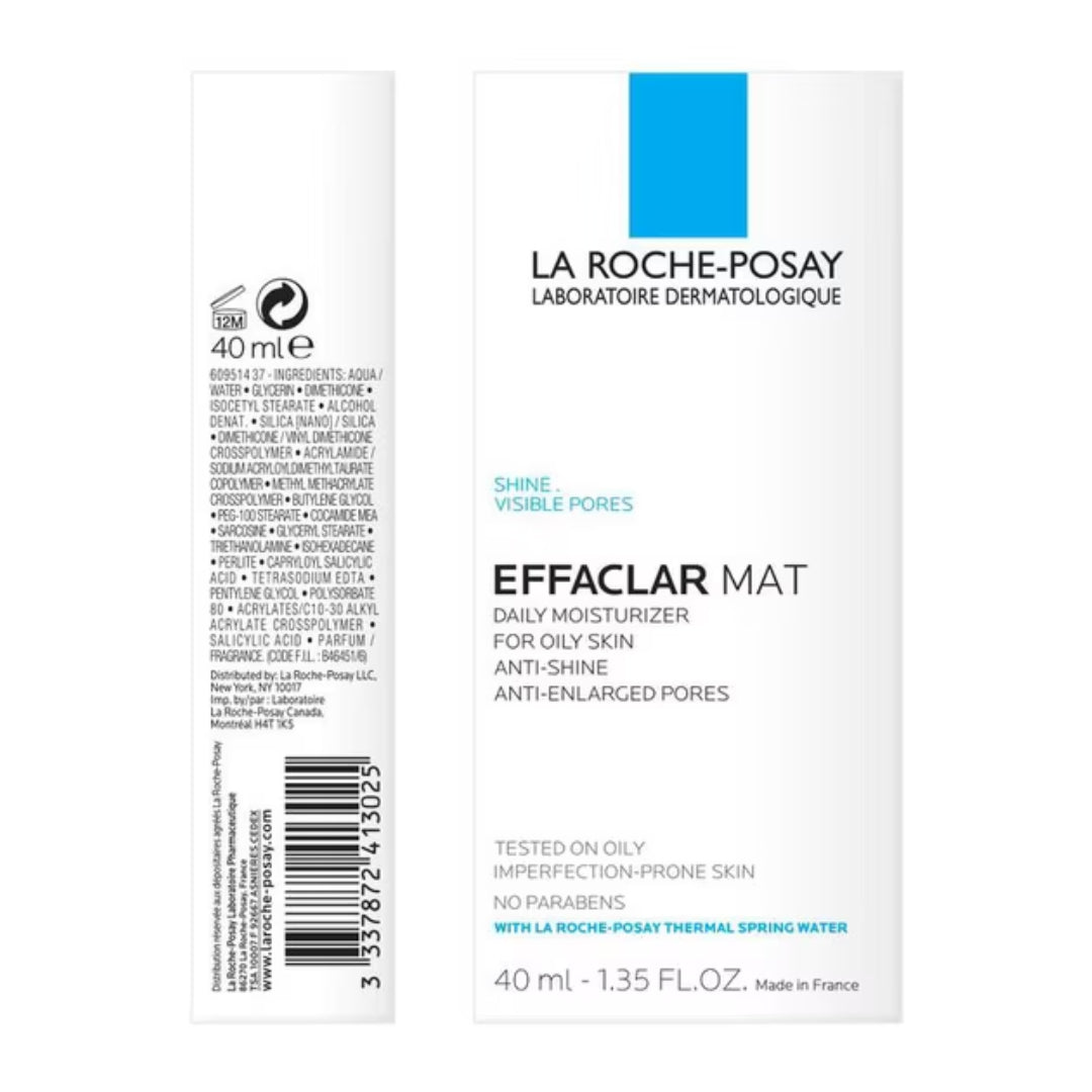 La Roche-Posay Effaclar Mat + Hydratant Sebo-Regulateur | 40ml