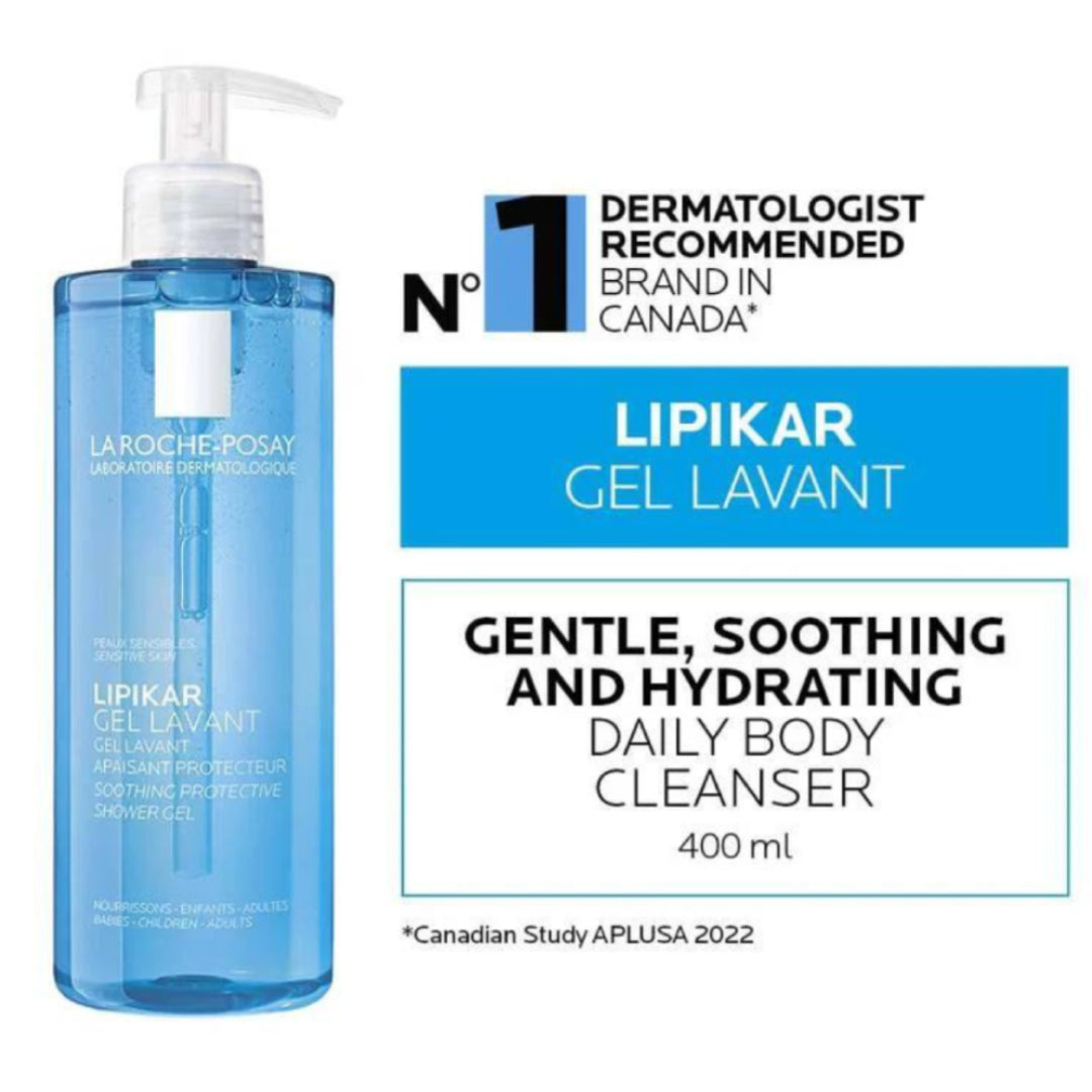 La Roche-Posay Lipikar Gel Lavant - Peau Sèche | 400ml